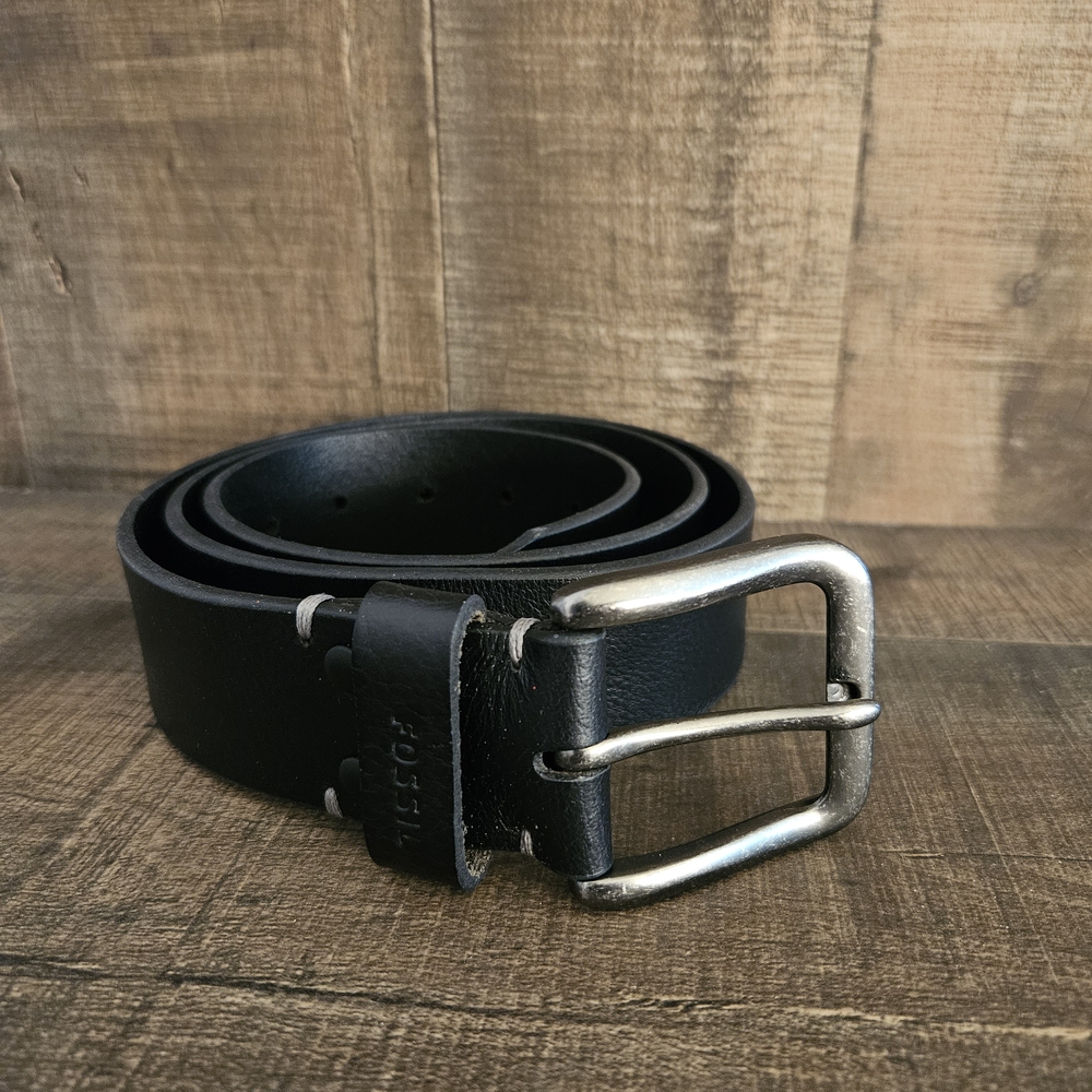 Black Leather Belt